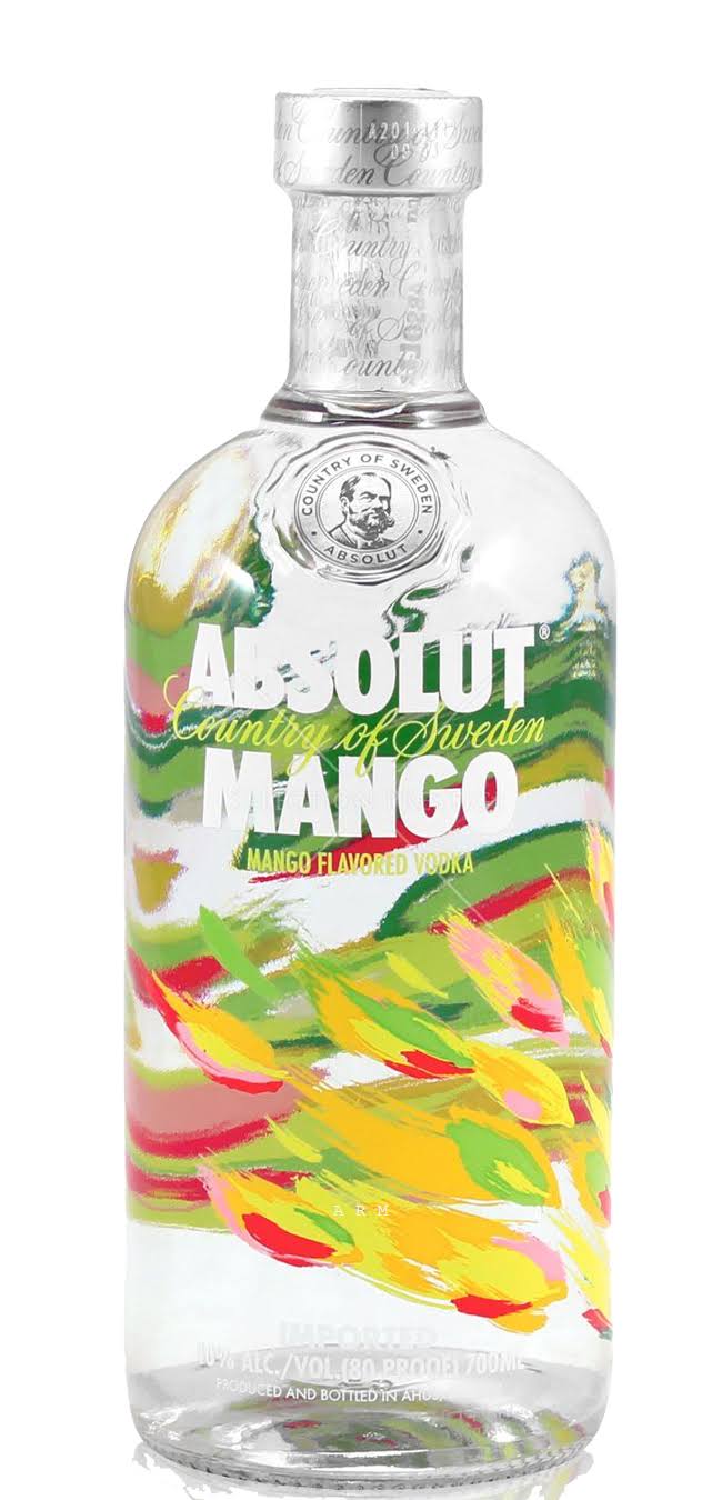 Absolut Vodka - Mango Flavored, 750ml
