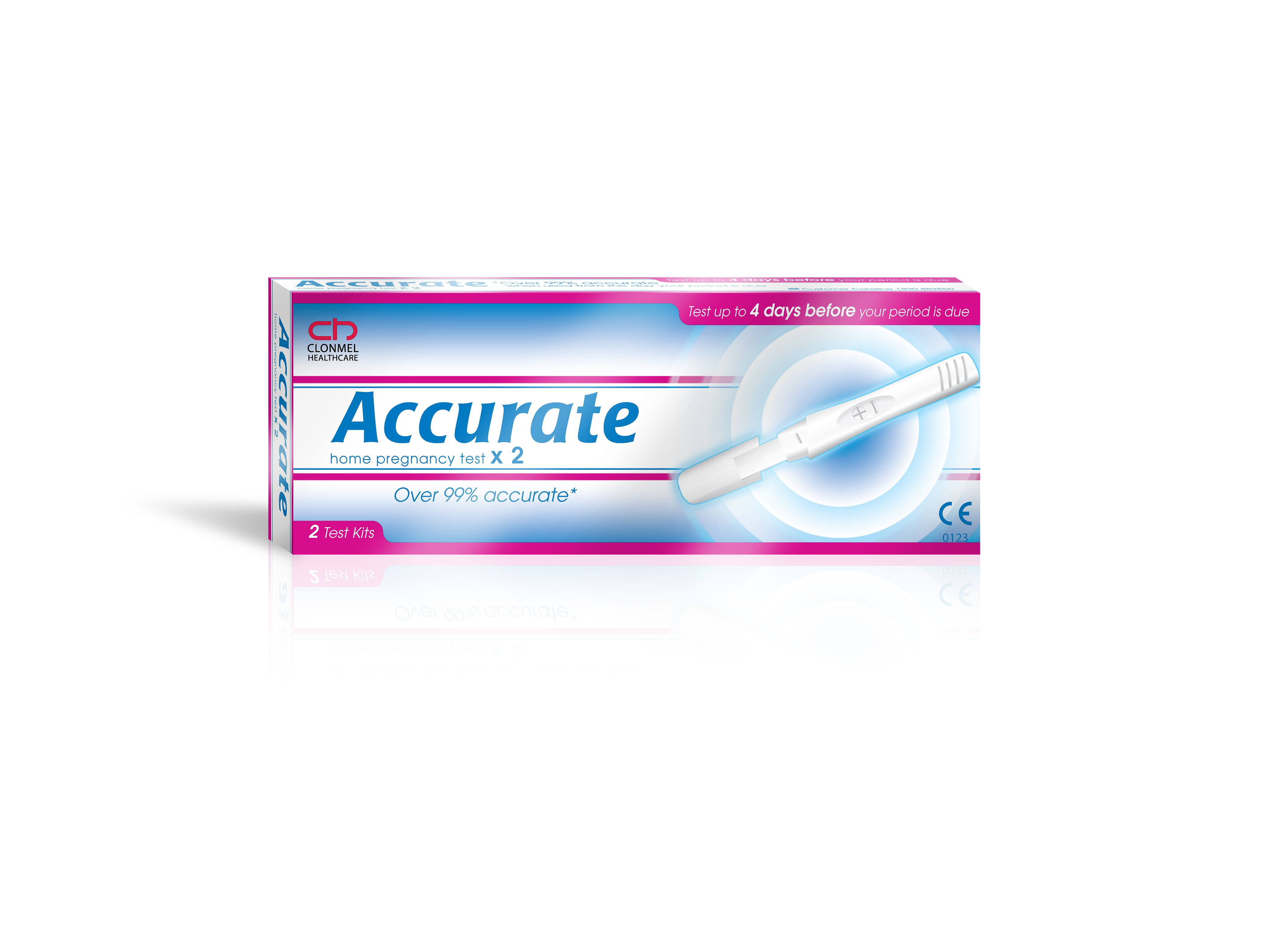 Accurate Pregnancy Test Kit ~ Double