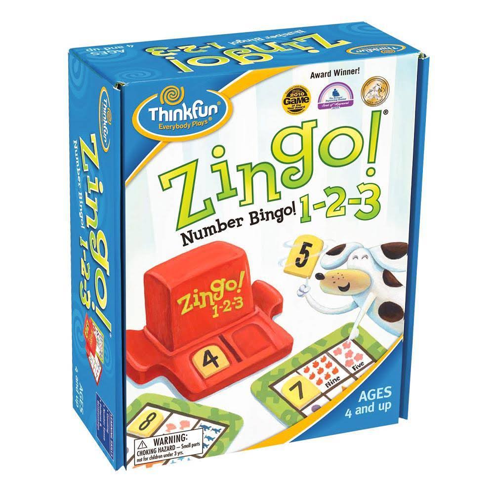 ThinkFun Zingo 1-2-3 Game