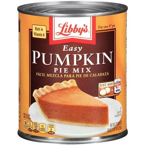 Libby's Easy Pie Mix - 30oz, Pumpkin