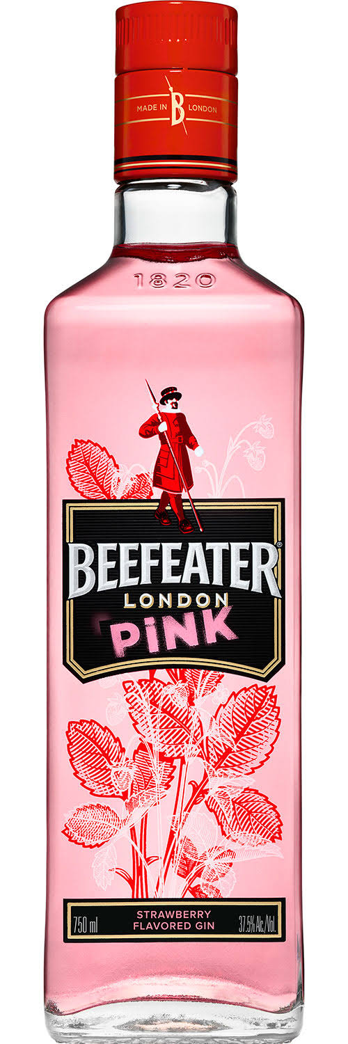 Beefeater London Gin, Strawberry Flavored - 750 ml