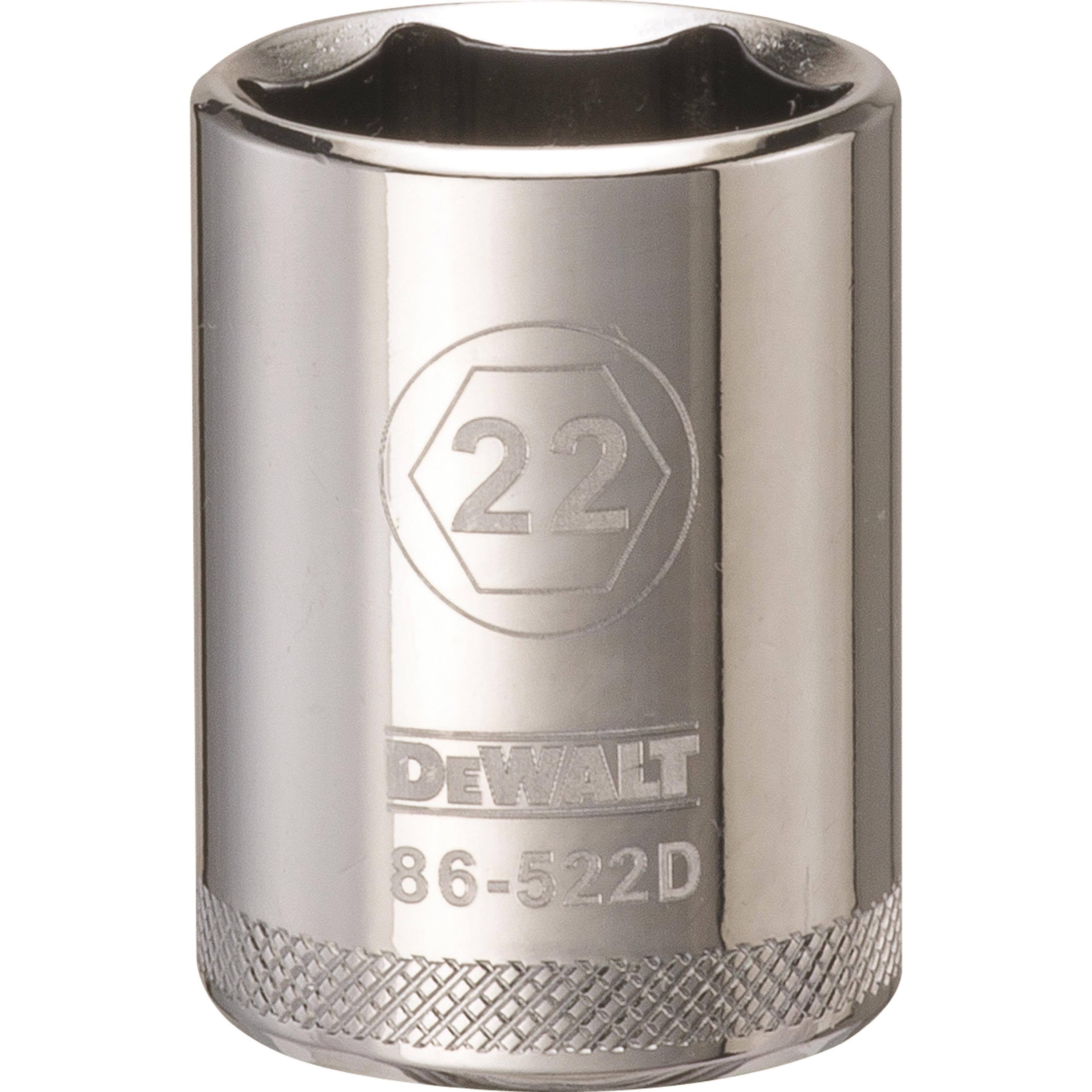 DeWalt DWMT86522OSP Socket - 1/2", 22mm, 6 Point