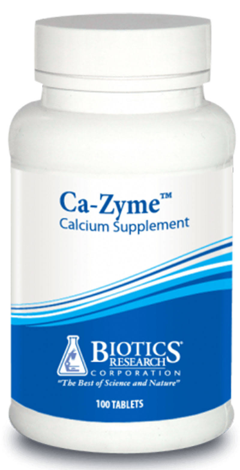 Biotics Research - Ca-Zyme - 100 Tablets