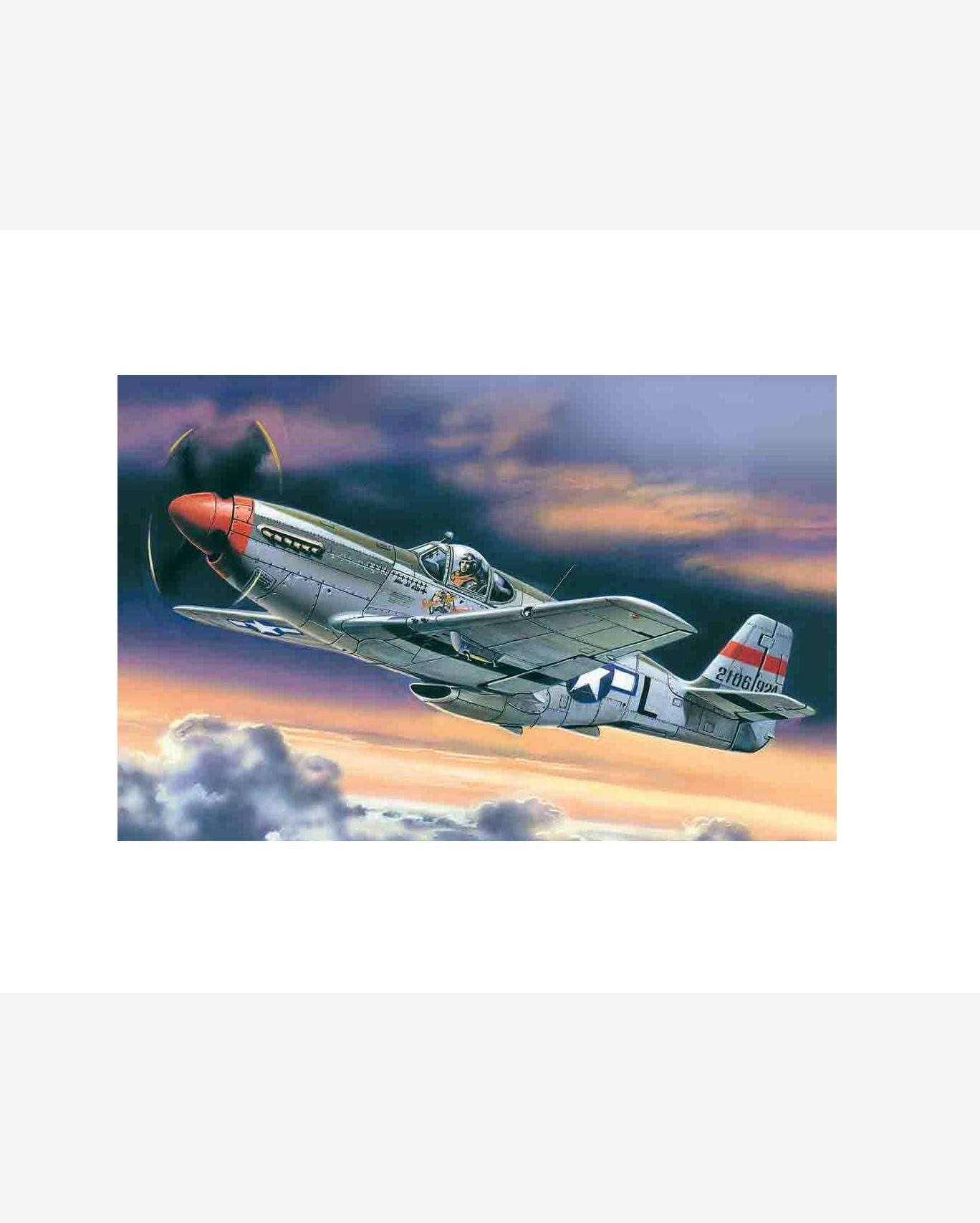 ICM Mustang P-51C, WWII American Fighter