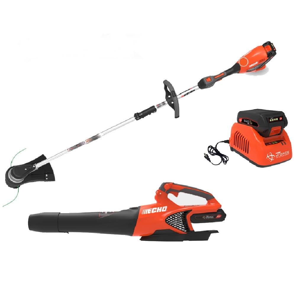 Echo 56V eFORCE Trimmer Blower Combo Kit with 2.5Ah Battery/Charger