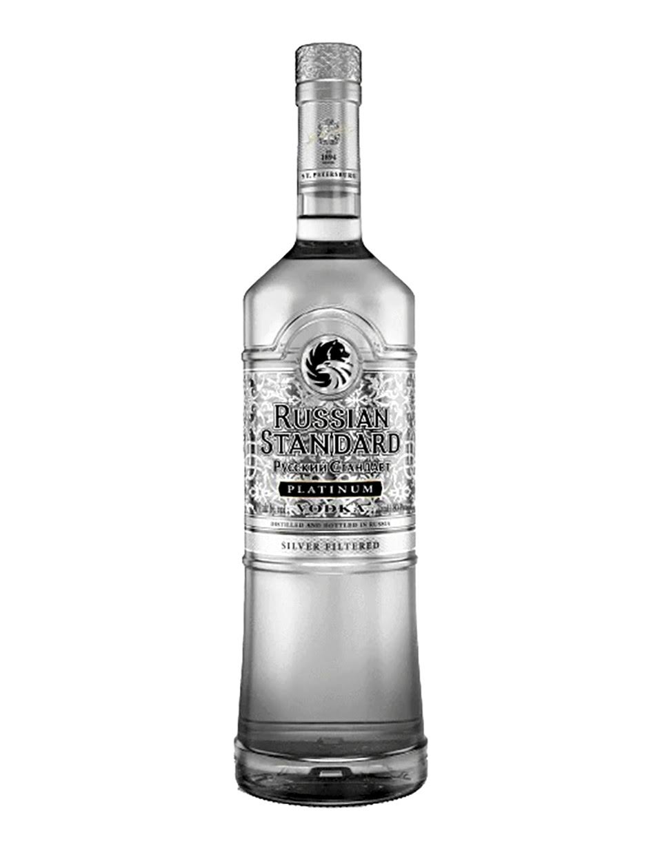 Russian Standard Vodka, Platinum - 750 ml