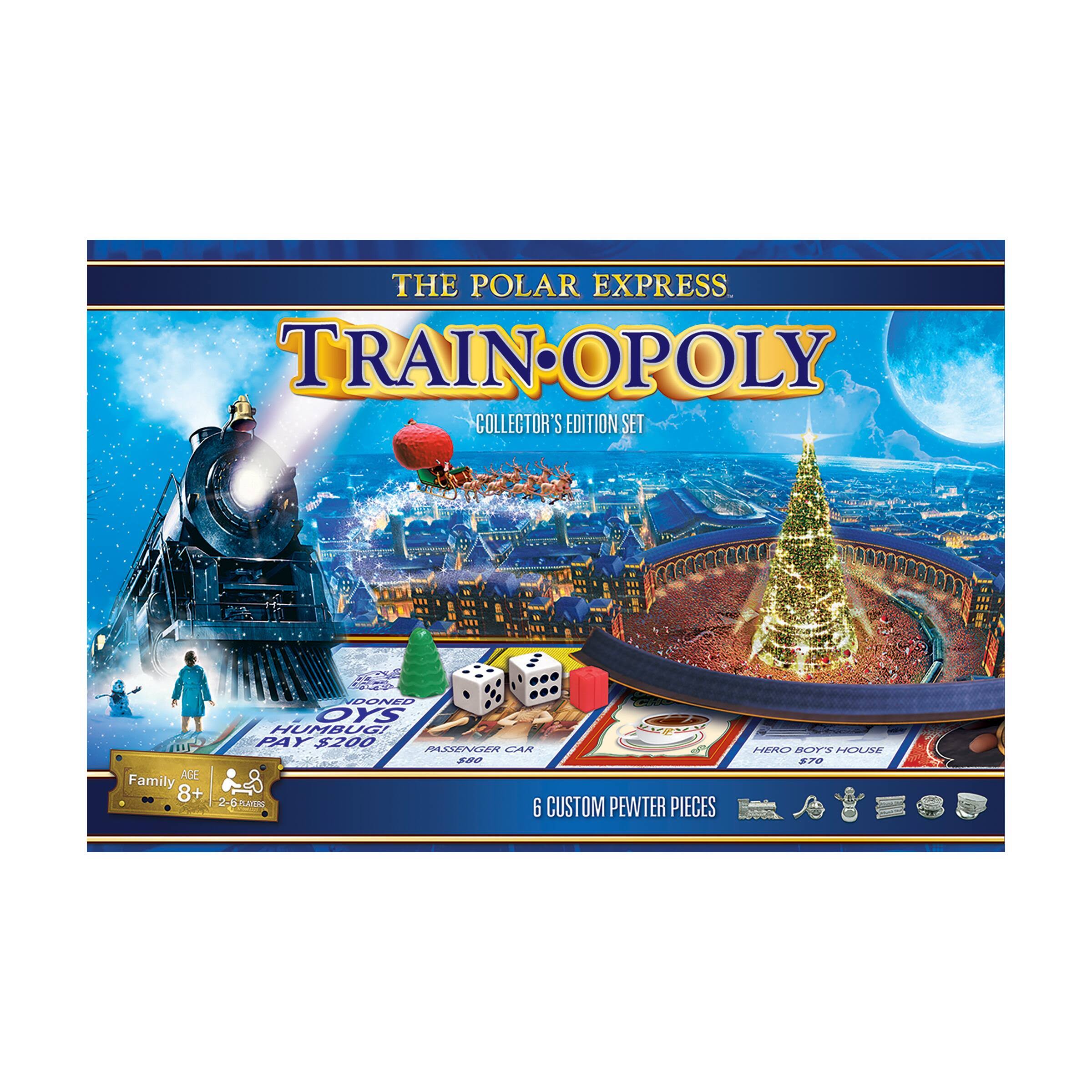 MasterPieces The Polar Express Train-Opoly Board Game