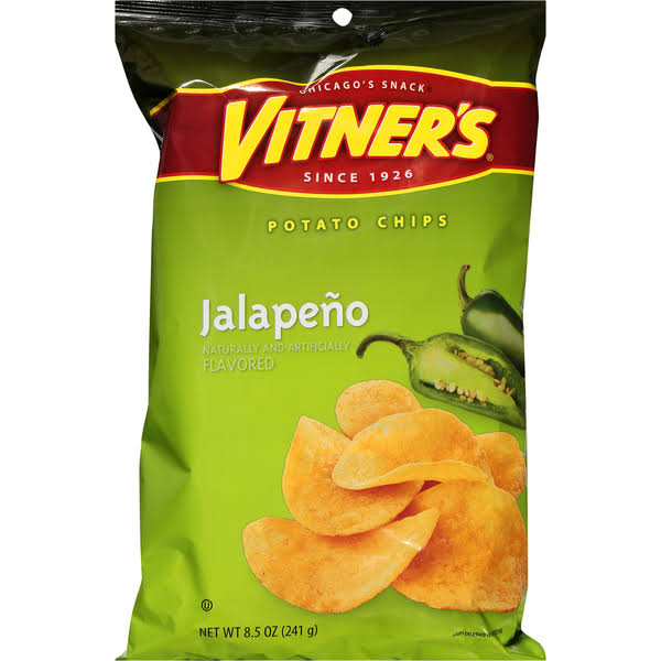 Vitner's Jalapeno Potato Chips - 8.5oz