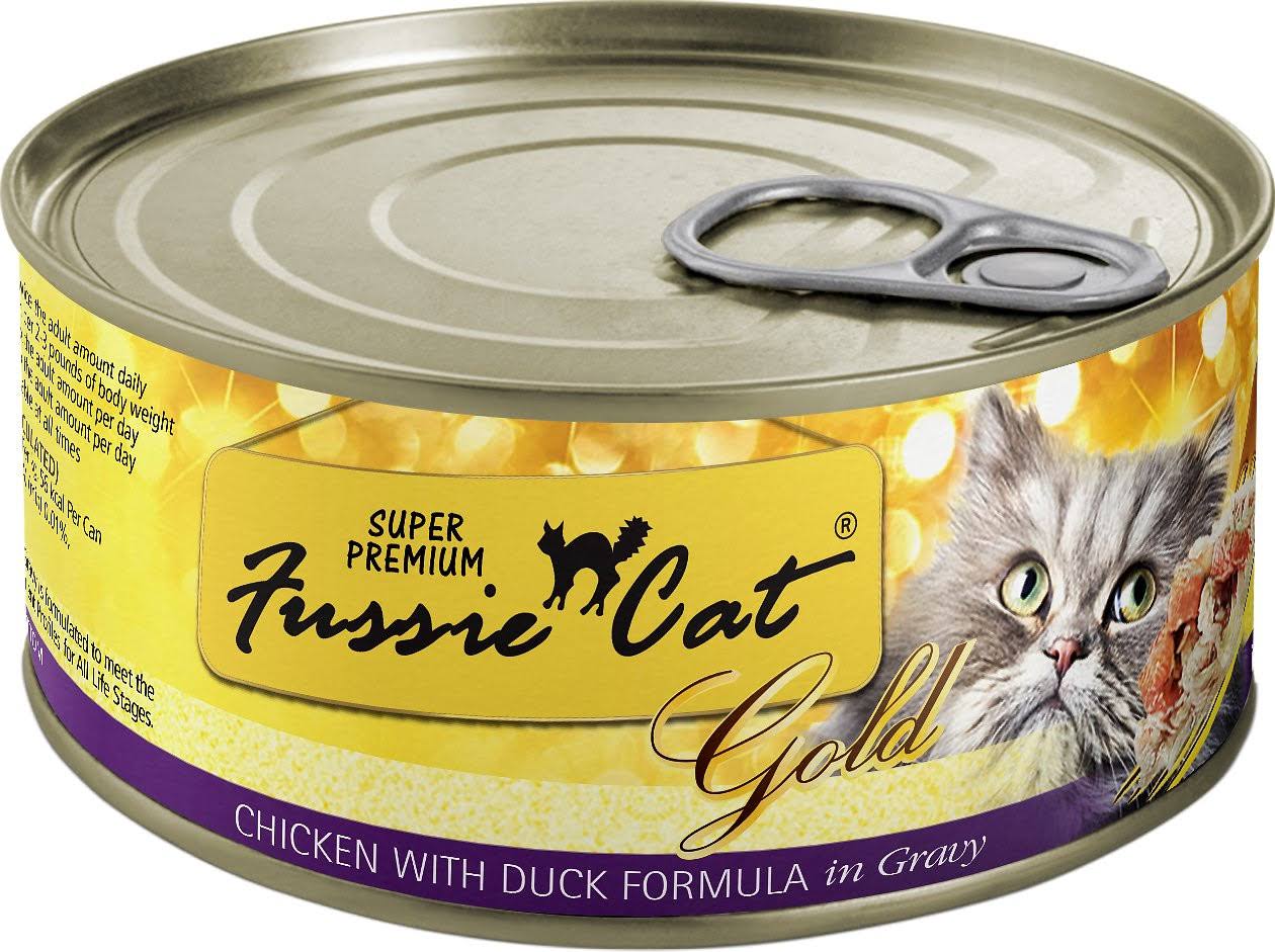 Fussie Cat Chicken with Duck in Gravy