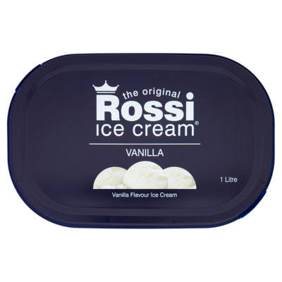 Rossi Ice Cream Vanilla - 1 L