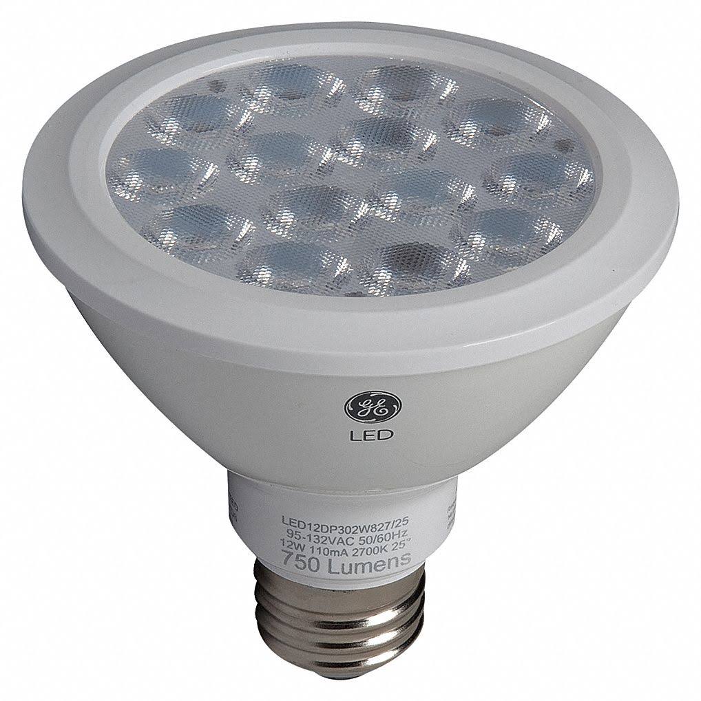 GE Led Lamp,12w,par 30,clear,42134,i/o Model: LED12DP302W8273