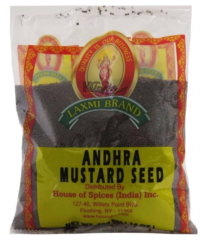 Laxmi Brand Mustard Seeds 400gm