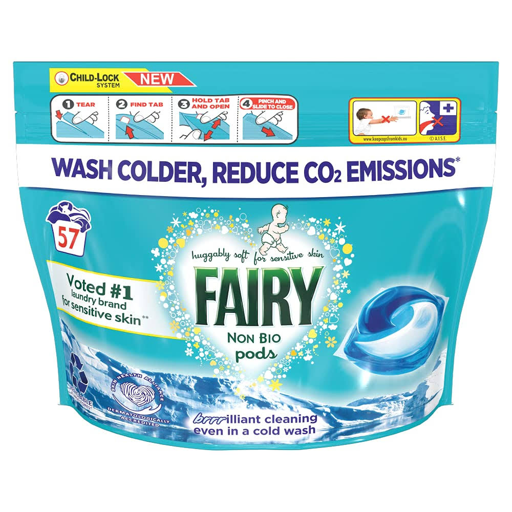 Fairy Non Biological Washing Pods 57 Wash