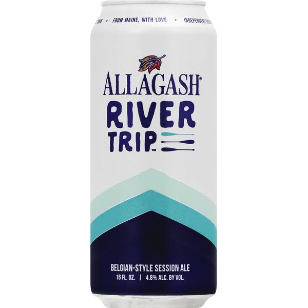 Allagash Beer, Pale Ale, River Trip - 16 fl oz