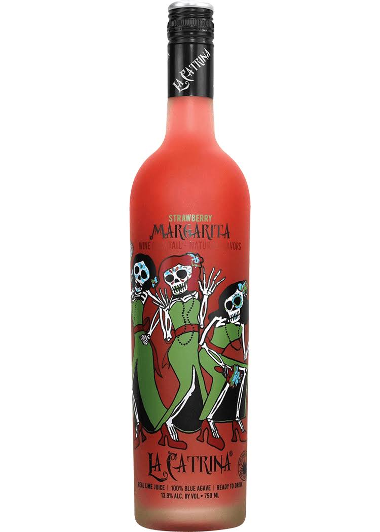 La Catrina Margarita, Strawberry - 750 ml