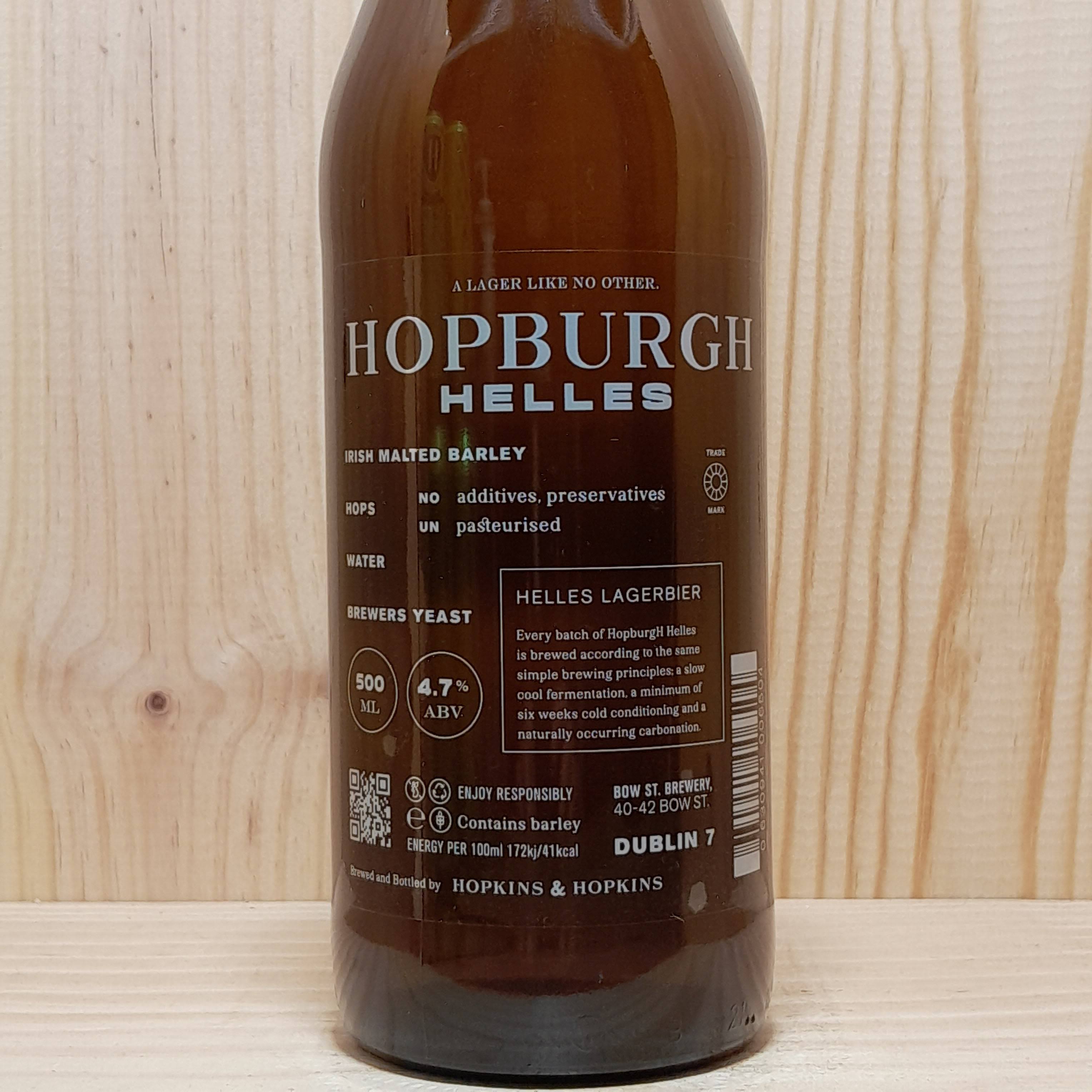 Hopburgh Helles 50Cl 4.7%