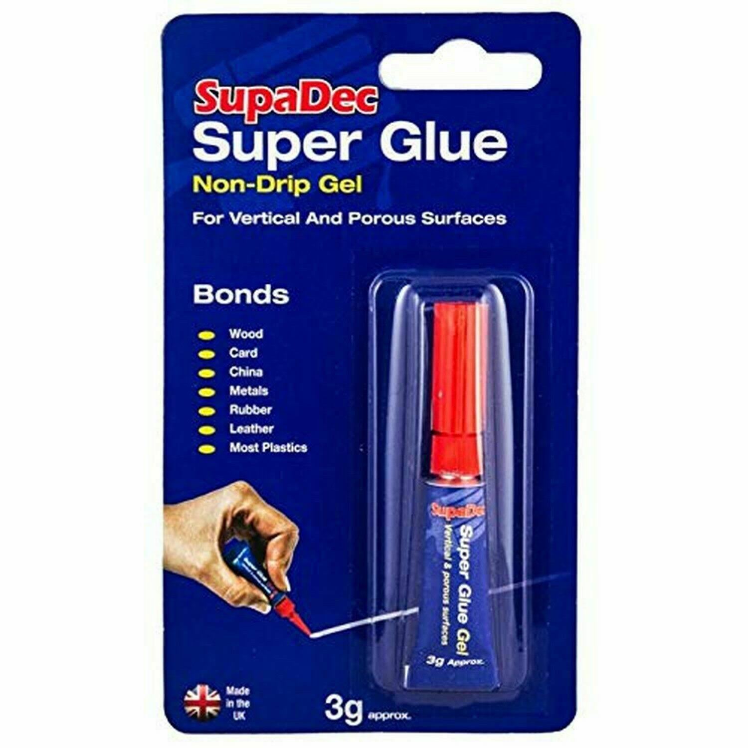 Supadec Super Glue Gel - 3g