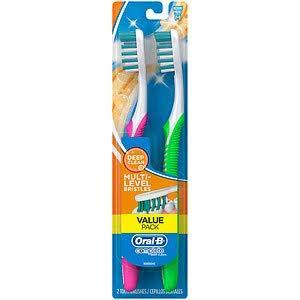 Oral-B Toothbrush - Medium, 2ct