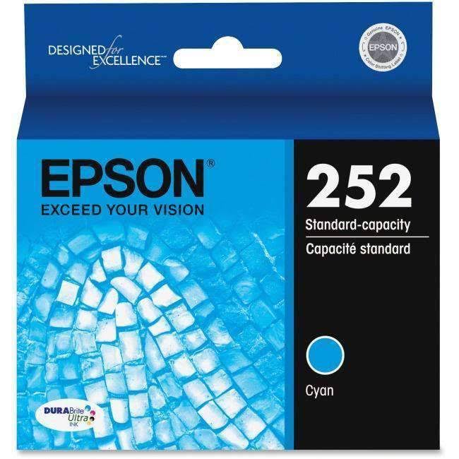 Epson T252220 Durabrite Ultra Ink Cartridge - Cyan