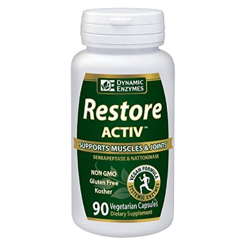 Dynamic Enzymes Restore Activ - 90 Vegan Capsules