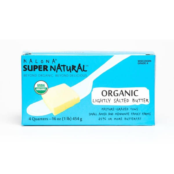Kalona Supernatural Salted Stick Butter - 16 oz box