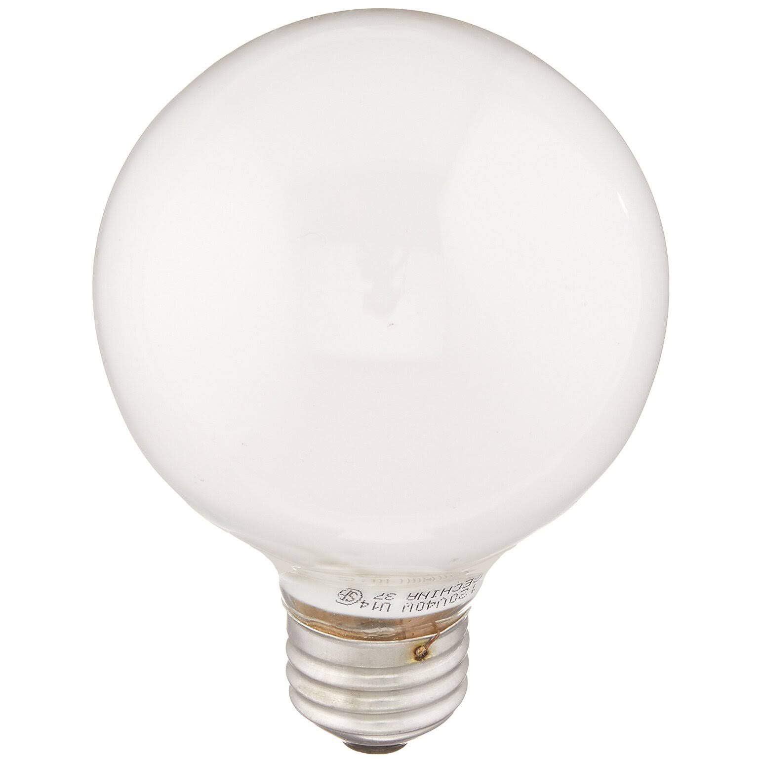 Ge Decorative Light Bulb - 40W, Soft White, G25