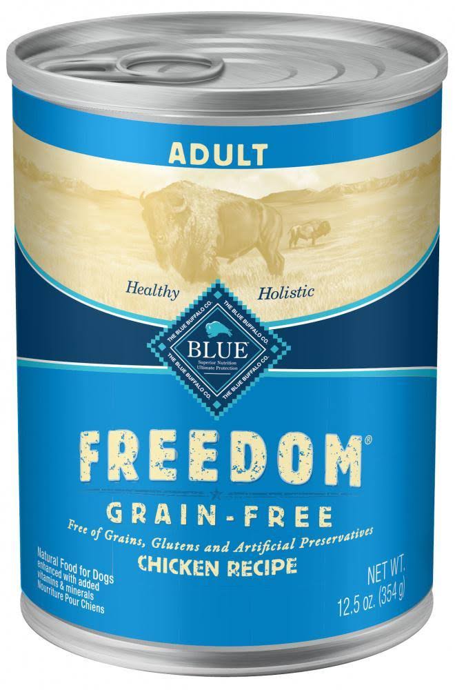 Blue Buffalo Freedom Grain Free for Dogs - Natural Chicken Recipe, 12.5oz