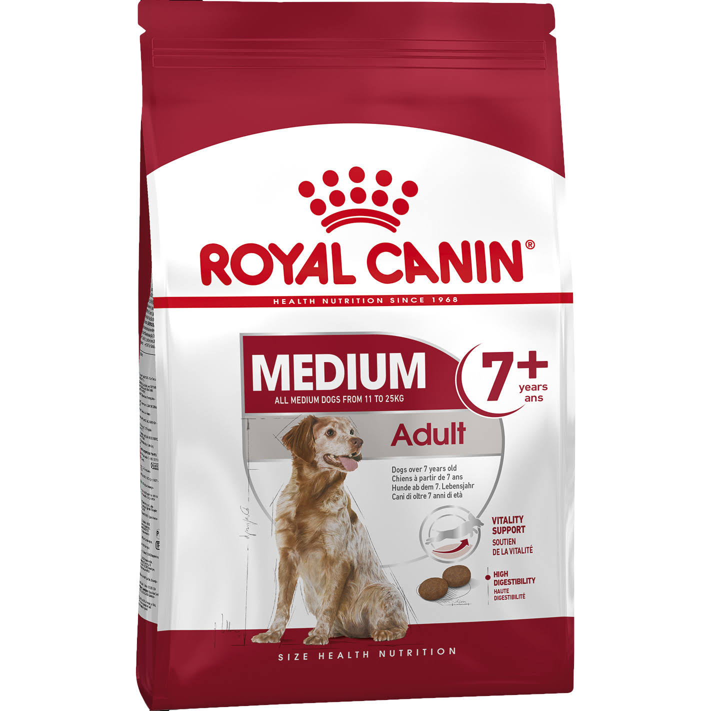 Royal Canin Adult 7+ Dog Food - Medium Dogs
