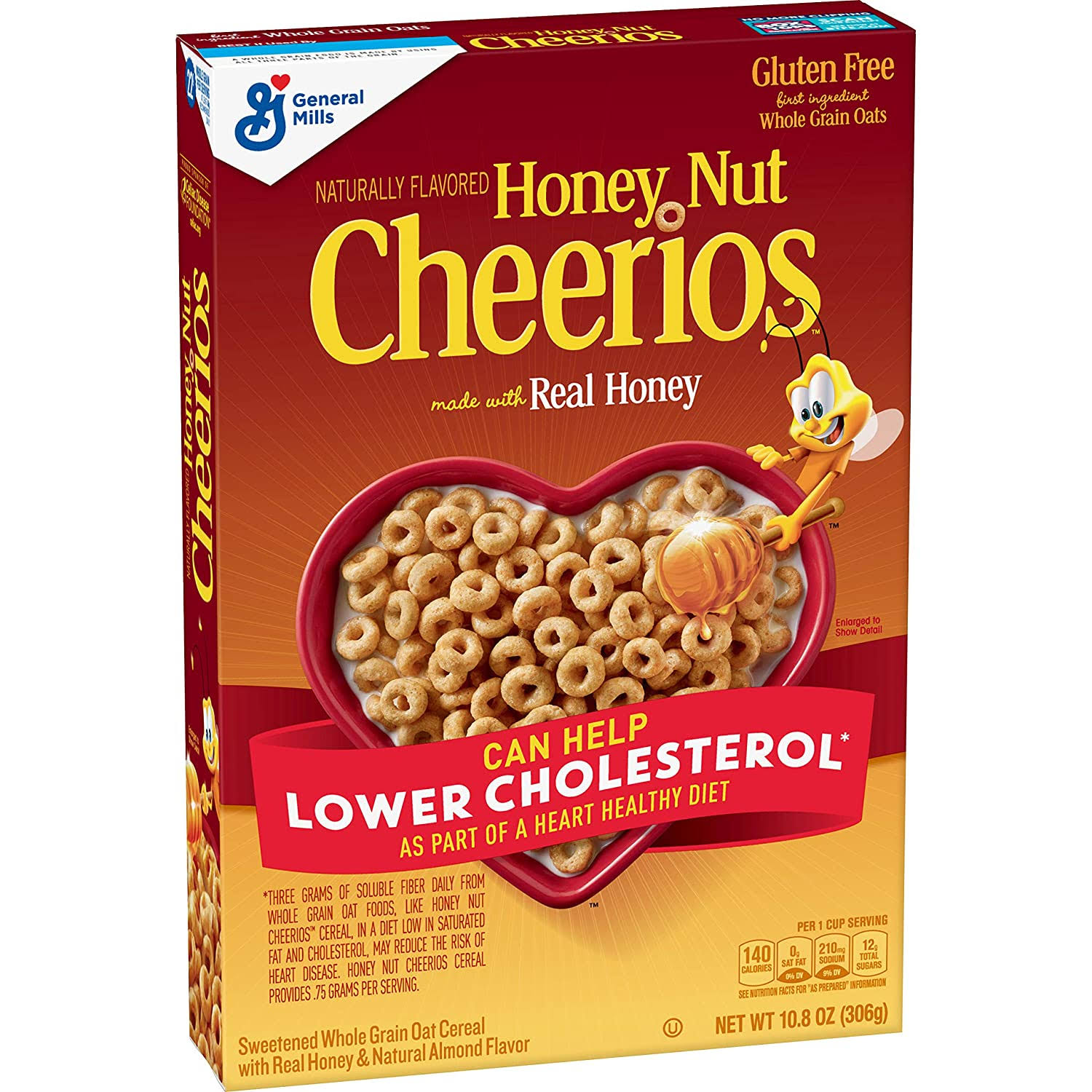 General Mills Honey Nut Cheerios, 306 G