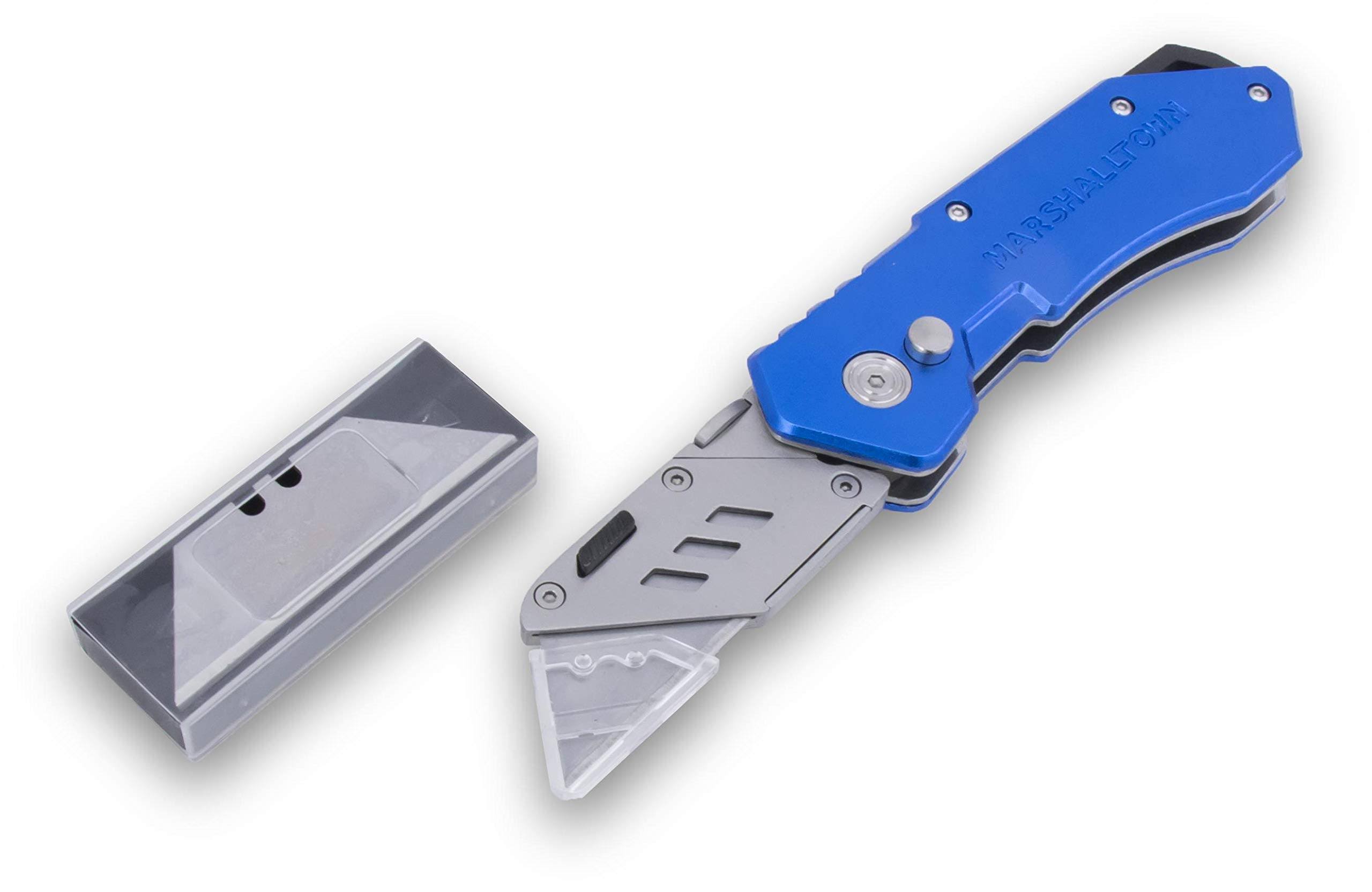 Marshalltown 5 Blade Steel Stainless Utility Knife - 4.5"