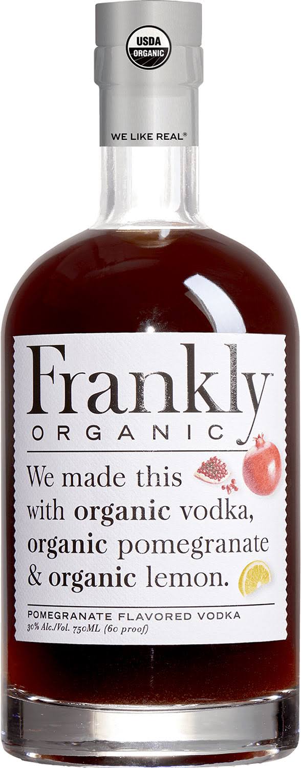 Frankly Organic Pomegranate Vodka (750 mL)