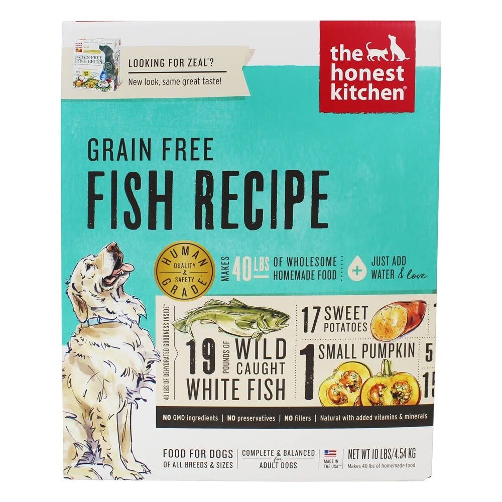 The Honest Kitchen Dehydrated Grain Free Dog Food - Fish Recipe