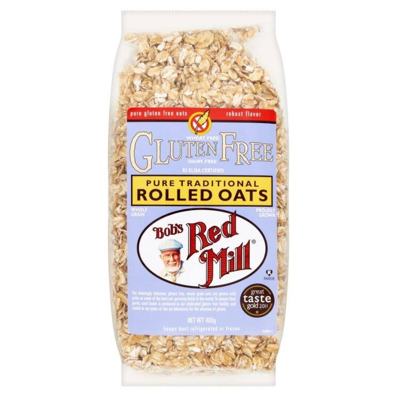 Bobs Red Mill Pure Rolled Oats, 400 G