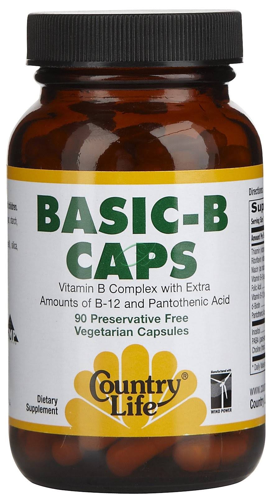 Country Life Basic-B Caps