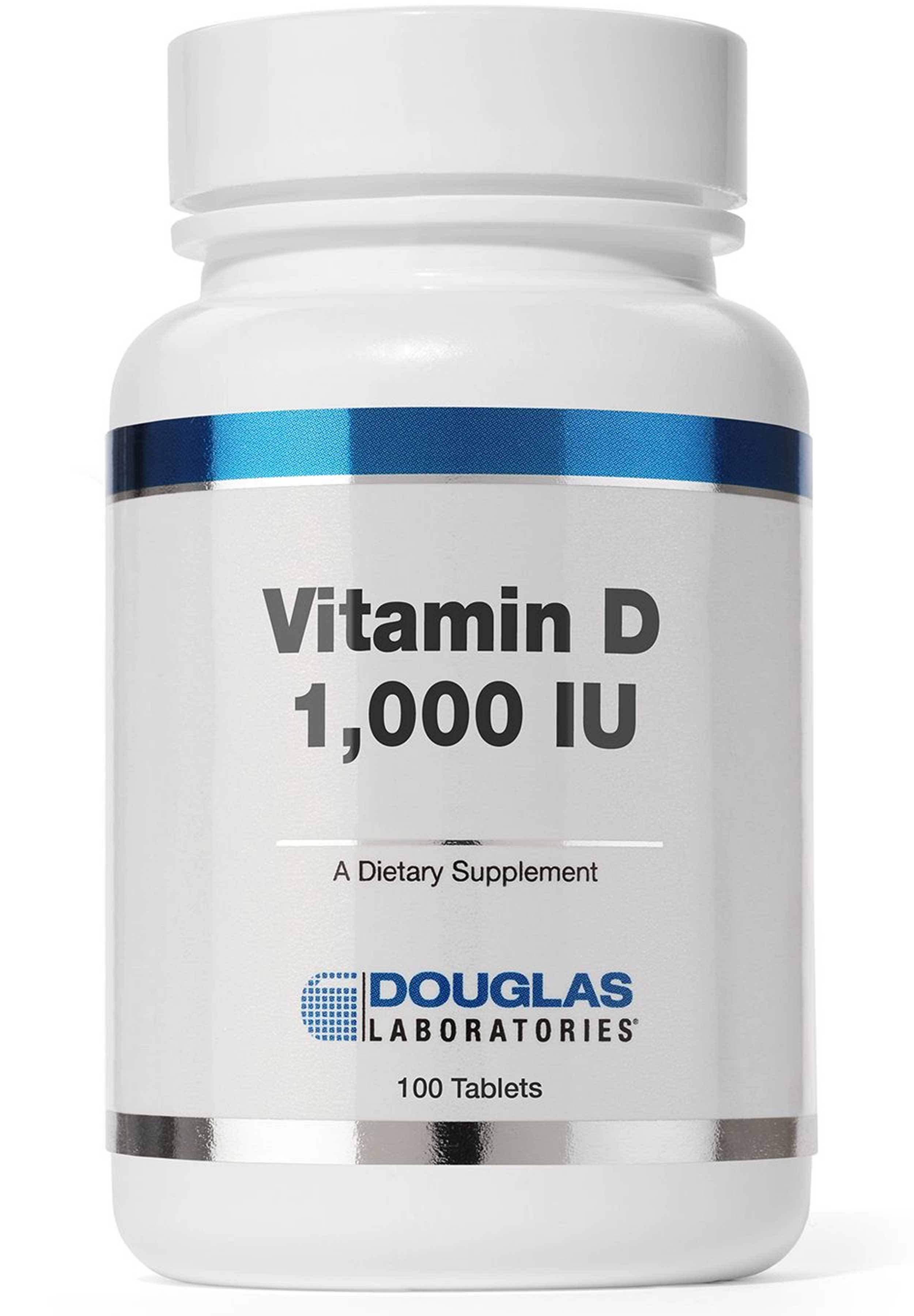 Douglas Laboratories Vitamin D 1000 IU Dietary Supplement - 100 Tablet