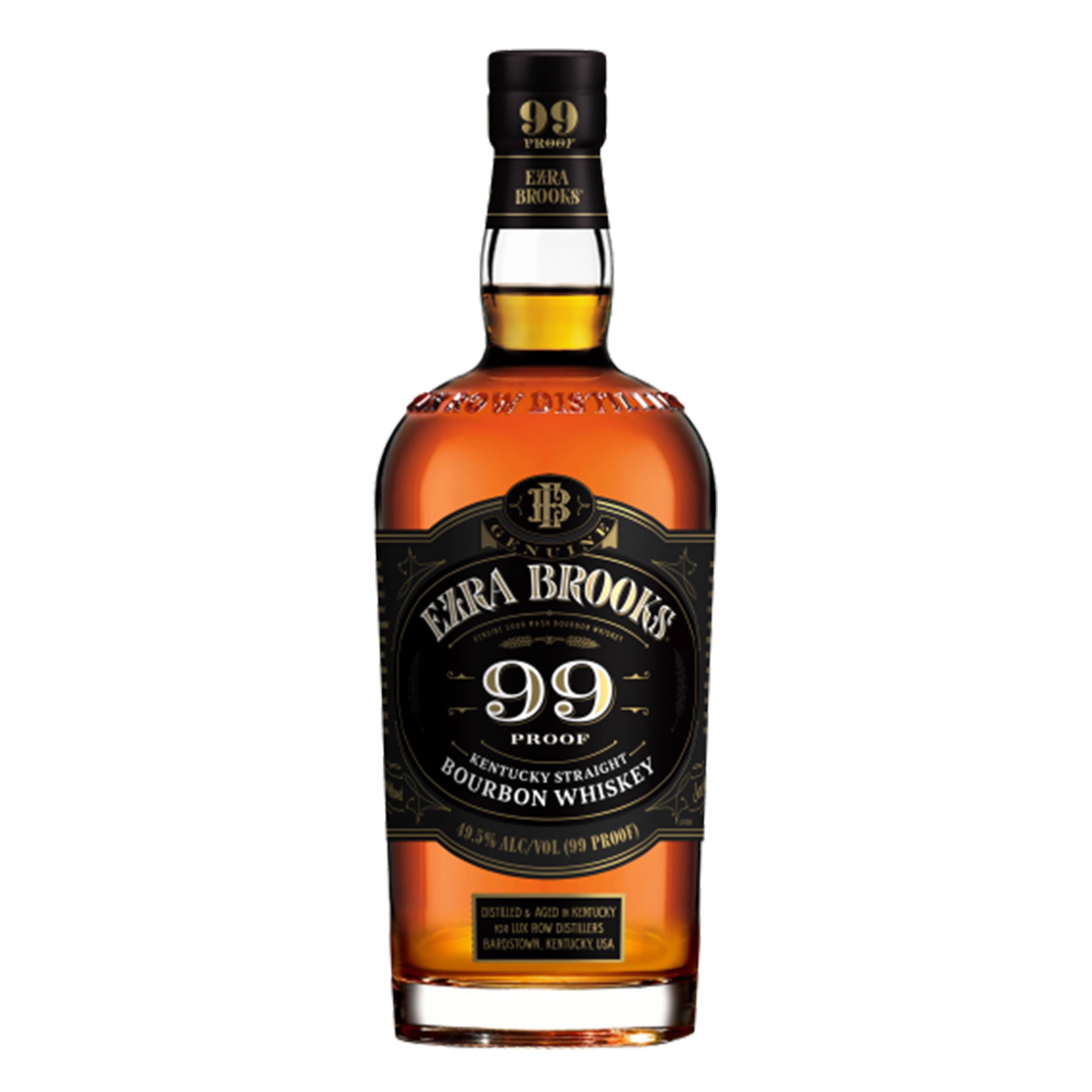Ezra Brooks 99 Proof Kentucky Straight Bourbon Whiskey 49,5% Vol. 0,75l