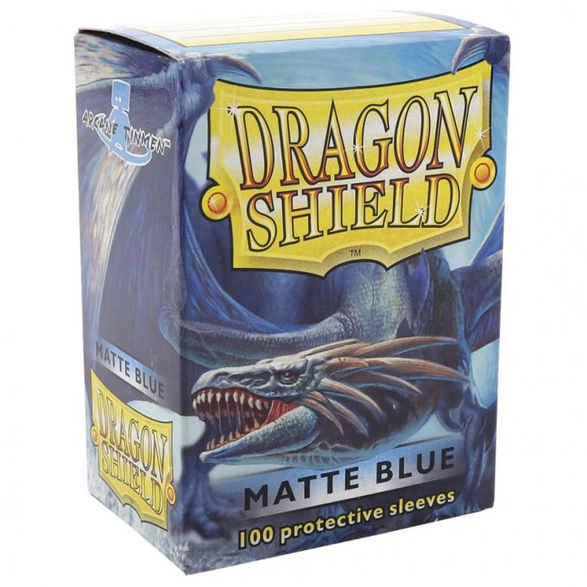 Dragon Shield Card Sleeves - Matte Blue, 100's