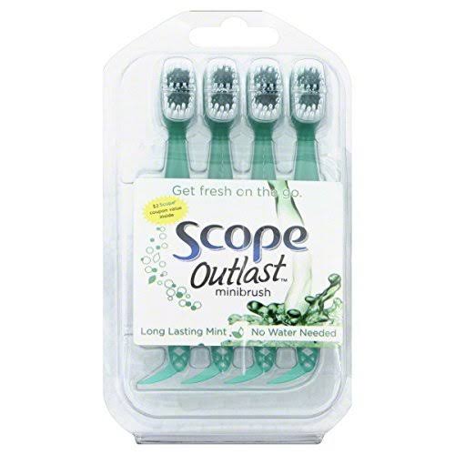 Scope Outlast Minibrush - Long Lasting Mint