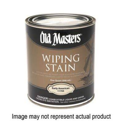 Old Masters 15304 Wiping Stain, Carbon Black, 1 Qt