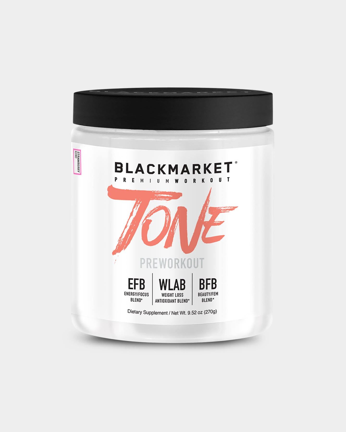 Blackmarket Tone Pre-Workout in Strawberry Kiwi | 30 Servings