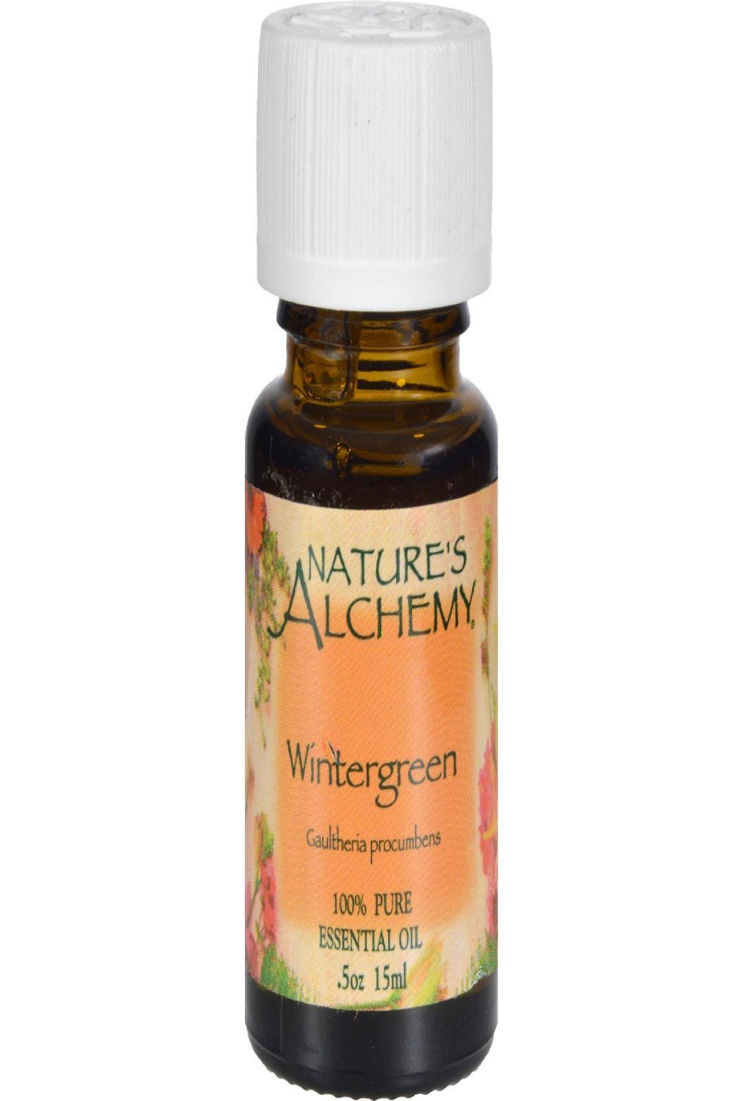 Nature's Alchemy 100 Percent Pure Essential Oil - Wintergreen, 0.5oz