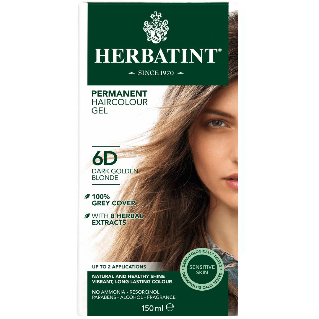 Herbatint Haircolour - 6D Dark Golden Blonde