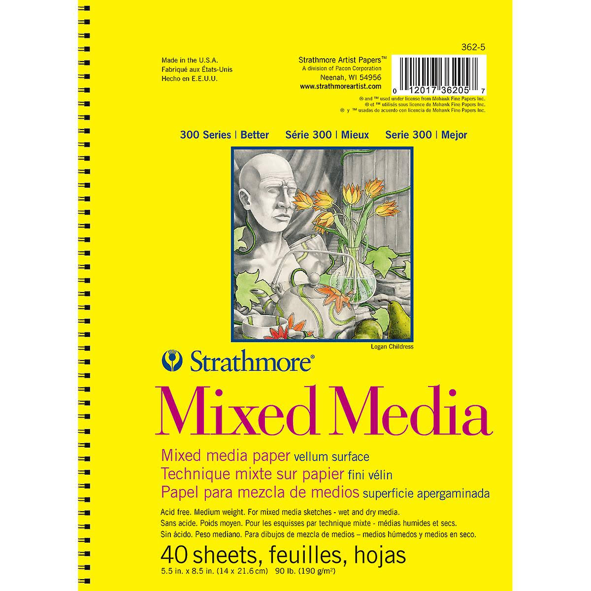 Strathmore 40 Sheet Mixed Media Pad