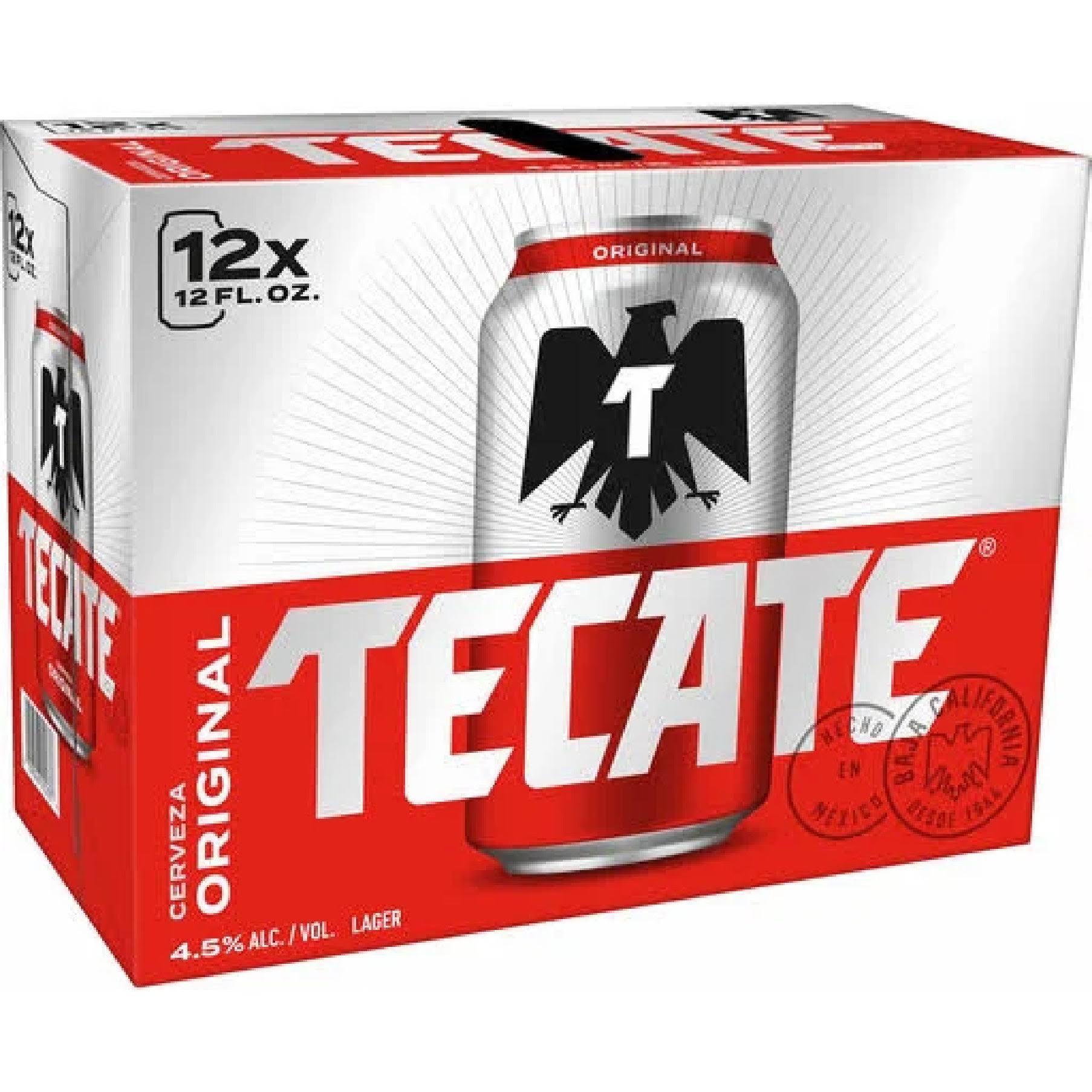 Tecate Mexican Beer - 12 Pack