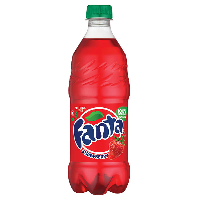 Fanta Strawberry Soda - 20oz