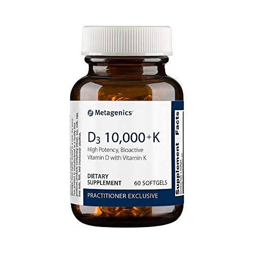 Metagenics D3 10,000 with K2 - 60 Softgels