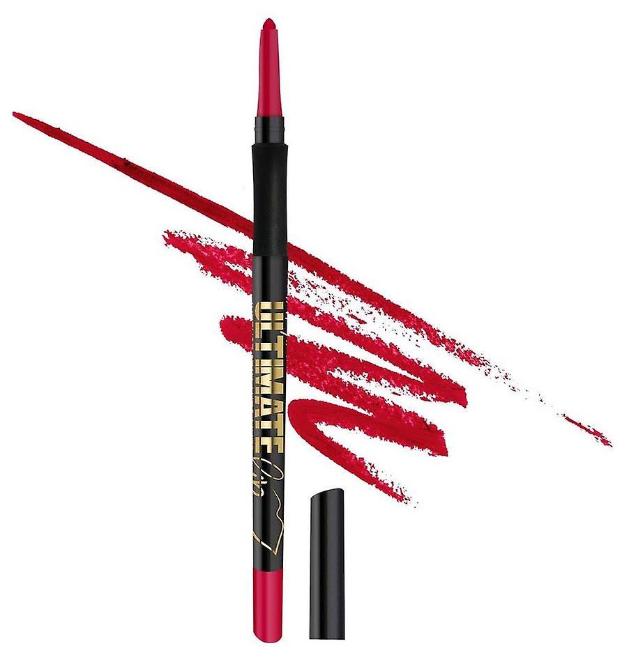 L.A. Girl Ultimate Intense Stay Auto Lipliner - 346 Relentless Red