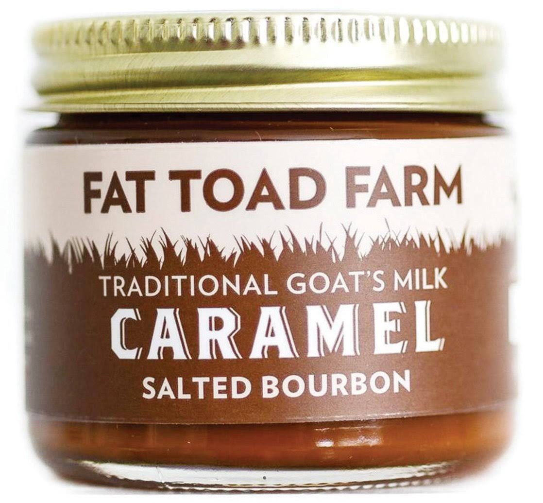 Fat Toad Farm Salted Bourbon Goat's Milk Caramel 2oz