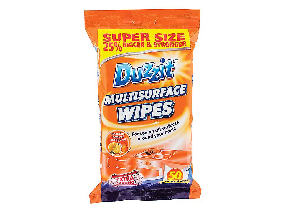 Duzzit Multisurface Wipes - 50 pack