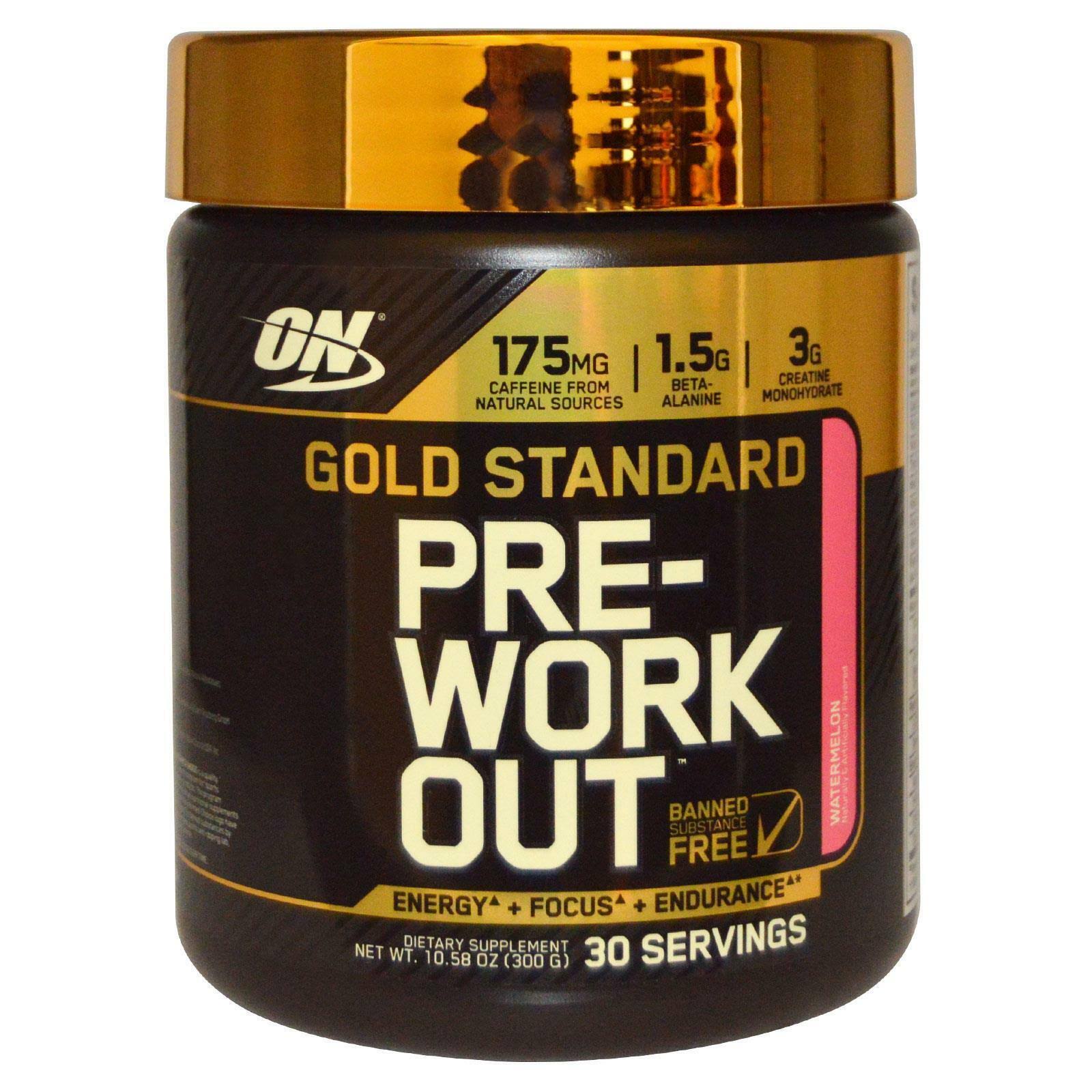 Optimum Nutrition Gold Standard Pre-Workout Supplement - Apple